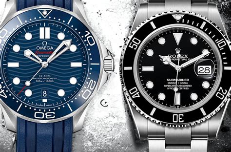 omega seamaster vs rolex submariner|tag heuer vs omega rolex.